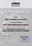 Сертификат Жир Геннадий GÖKCE