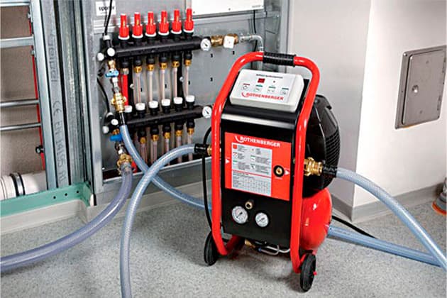 Промывка системы отопления