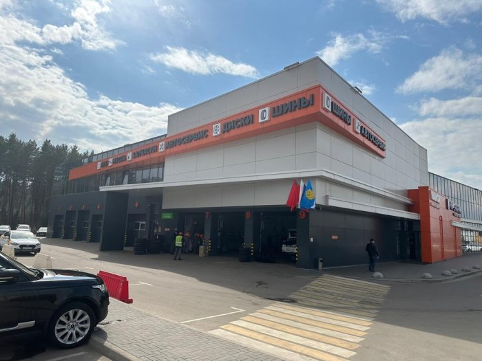 Котельная для шинного центра Vianor 250 кВт