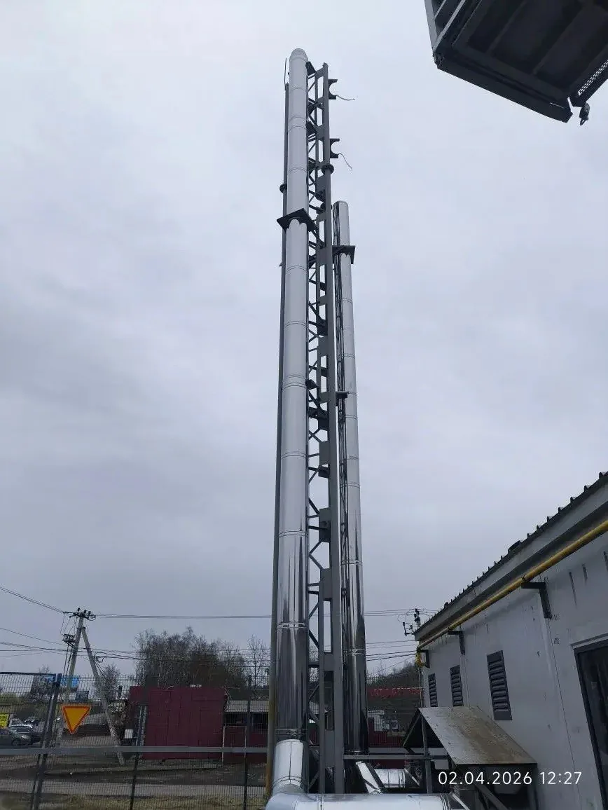 Монтаж дымохода котельной 1.2 МВт — г.о. Истра — миниатюра 4