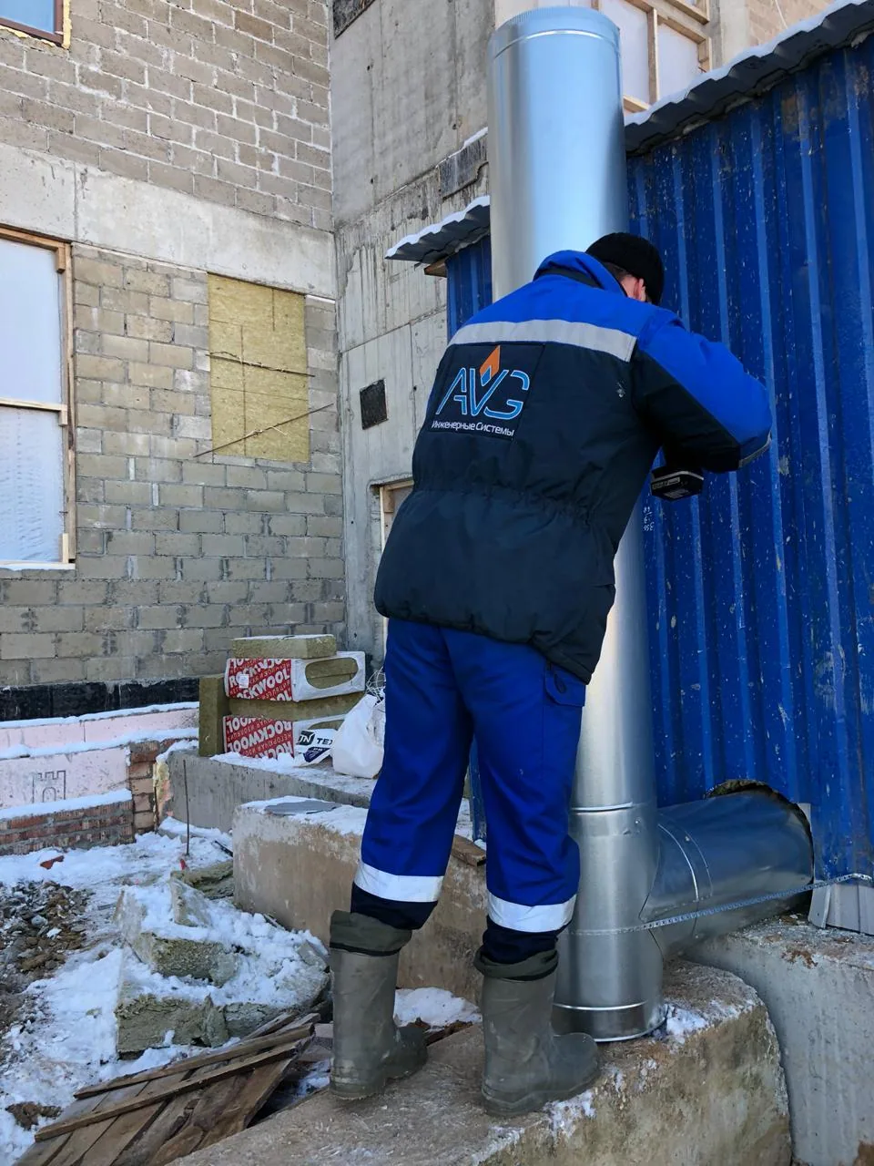 Монтаж временной дизельной котельной 400 кВт — миниатюра 5