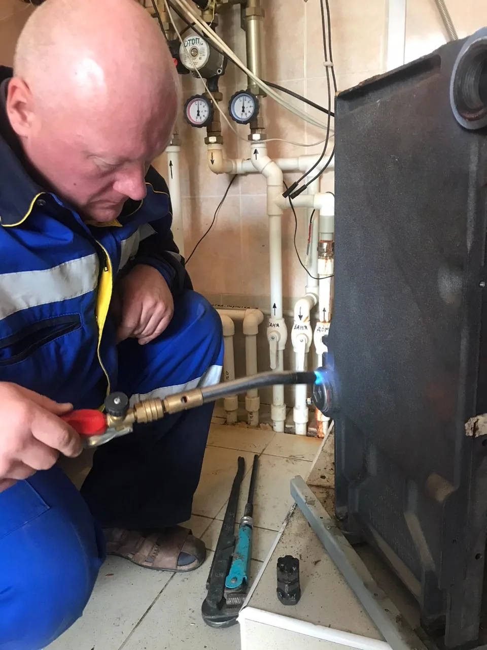 Трудовые будни — Обслуживание котельного оборудования — миниатюра 4