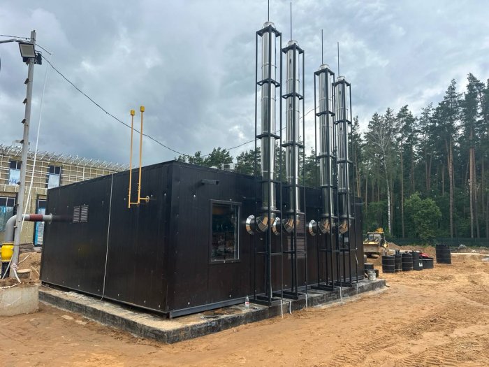 Монтаж котельной в ЖК Парк Малевич — приёмка оборудования