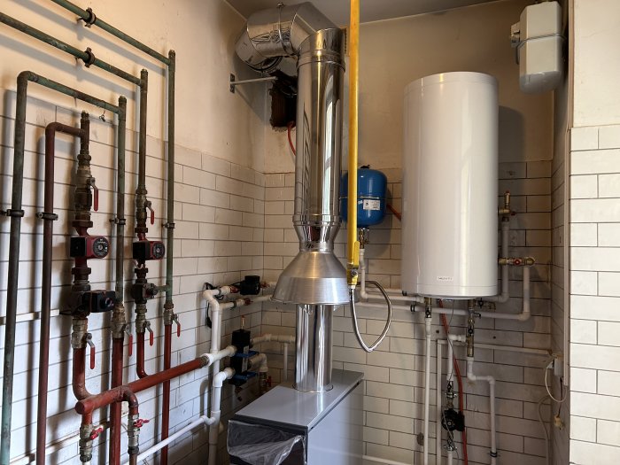 Замена котла и бойлера в частном доме